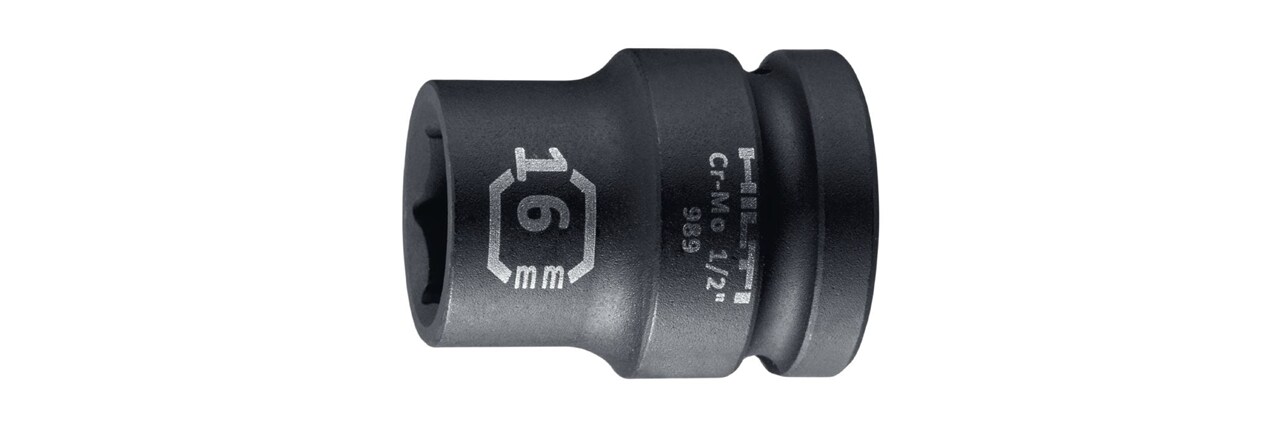 SI-S 1/2" S īsa triecienmuciņa