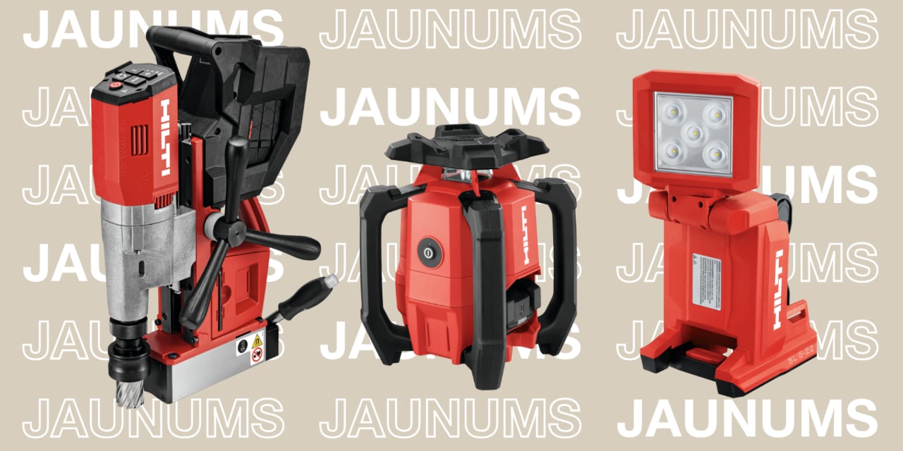 Hilti inovatīvie instrumenti