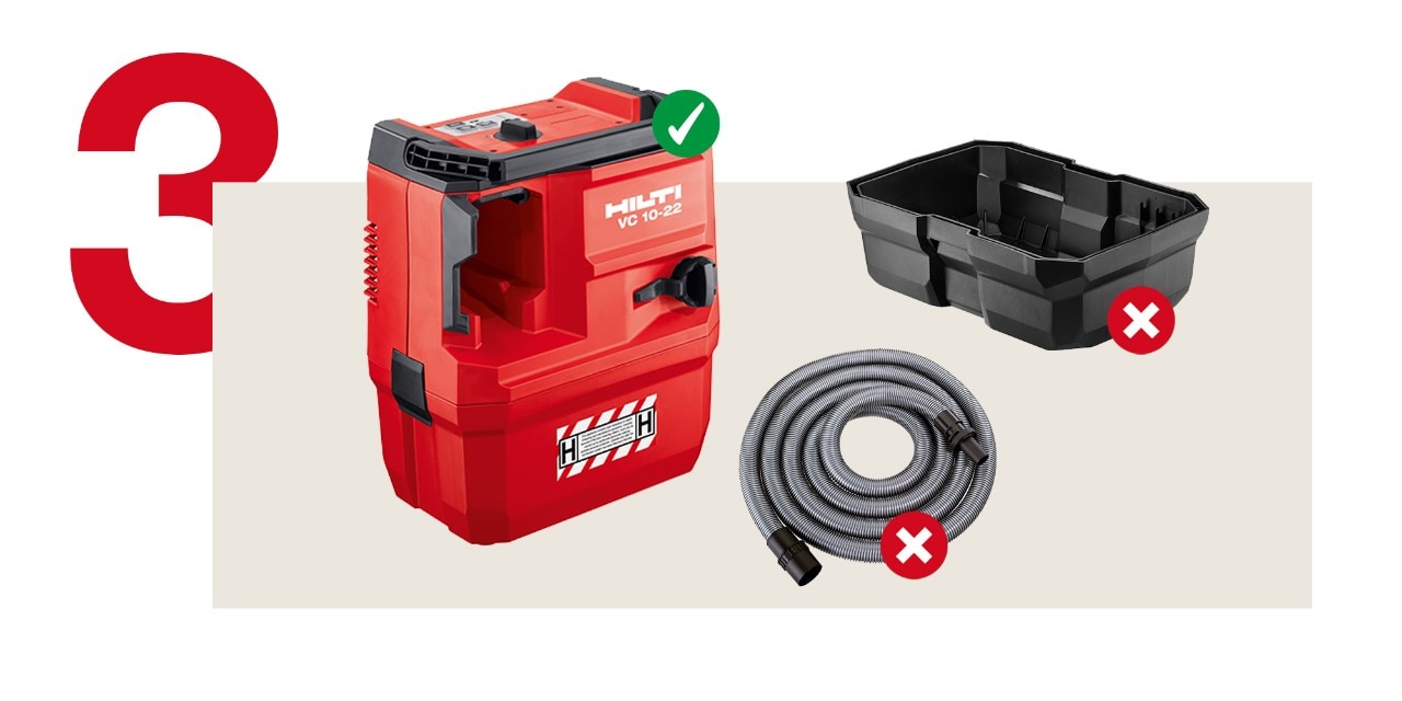 Hilti instrumentu servisa ikona, kas simbolizē klientu atbalstu un remontu