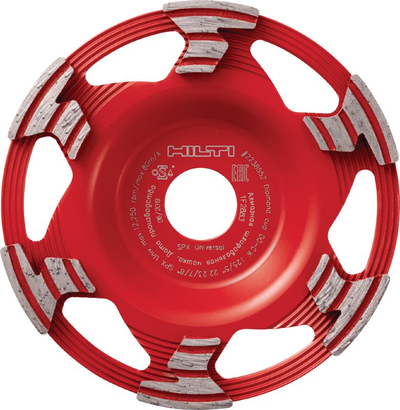 SPX universāls dimanta slīpēšanas disks Izcils dimanta slīpēšanas disks leņķa slīpmašīnām — ātrākai betona, klona un dabīgā akmens slīpēšanai