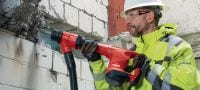 TE 500 SDS-Max atskaldāmais āmurs Izturīgs atskaldāmais āmurs demontāžai SDS Max (TE-Y) mazas slodzes kalšanas darbiem betonā un mūrī Pielietojumi 8