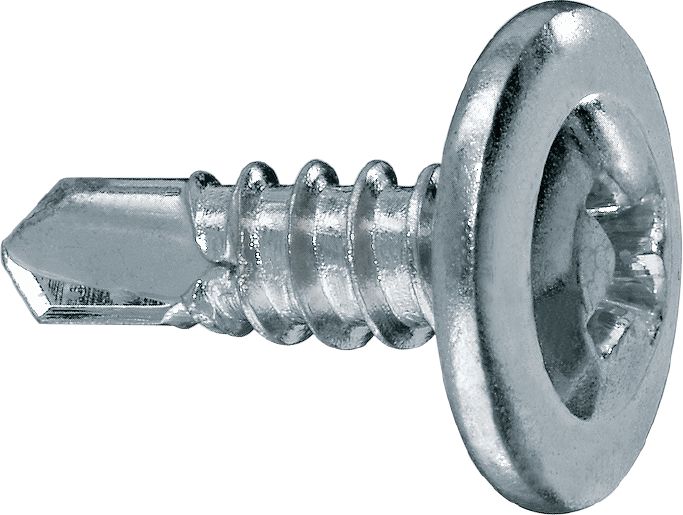 S-DD 03 Z pašurbjošas rāmju skrūves Iekštelpu metāla profilu skrūve (cinkota) stieņu stiprināšanai pie profiliem