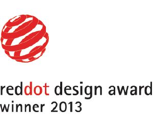                Šim izstrādājumam tika piešķirts “Red Dot Design Award” apbalvojums.            