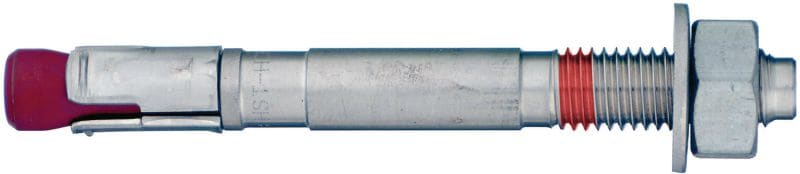HST-HCR ķīļenkurs Ķīļenkurs ar izcilām ekspluatācijas īpašībām. Paredzēts lietošanai betonā ar plaisām (HCR)