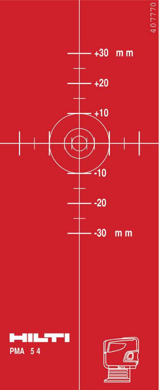 Mērķa plāksne PMA 54 (MM) (3) 