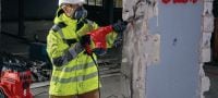 TE 500 SDS-Max atskaldāmais āmurs Izturīgs atskaldāmais āmurs demontāžai SDS Max (TE-Y) mazas slodzes kalšanas darbiem betonā un mūrī Pielietojumi 10