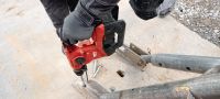 Akumulatora perforators TE 30-22 Jaudīgs akumulatora SDS Plus (TE-C) perforators ar aktīvo vibrācijas samazināšanas sistēmu un aktīvo griezes momenta kontroles sistēmu betona urbšanas un kalšanas darbiem (Nuron akumulatoru platforma) Pielietojumi 3