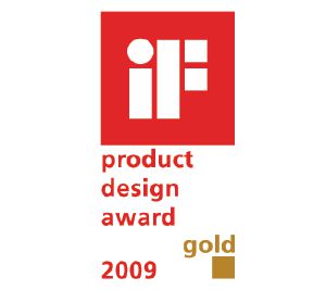                Šim izstrādājumam tika piešķirts “IF Design Award” apbalvojums “Gold” (Zelta).            