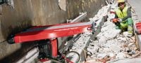 SPX MCS Equidist sienas zāģa asmens (60H: saderīgs ar Hilti un Husqvarna®) Izcils sienas zāģa asmens (15 kW), kas nodrošina ātru darbu un ilgu instrumenta darbmūžu, zāģējot dzelzsbetonu (60 H tapnis) Pielietojumi 3