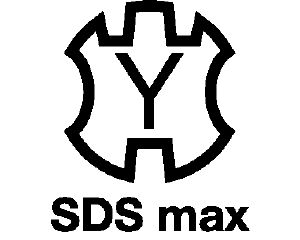  šajā grupā ietvertajiem izstrādājumiem izmanto Hilti TE-Y veida savienojuma galu (parasti tiek saukts par SDS-Max).