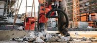 Akumulatora perforators TE 60-22 Jaudīgs akumulatora perforators SDS Max (TE-Y) ar lielu jaudas un svara attiecību lielas slodzes urbšanai un kalšanai betonā un mūrī (Nuron akumulators) Pielietojumi 4
