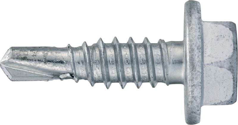 S-MD 21 Z pašurbjošas metāla skrūves Pašurbjoša skrūve (no cinkota oglekļa tērauda), kas presēta uz atloka, plāna metāla (līdz 3 mm) stiprināšanai pie metāla