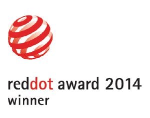                Šim izstrādājumam tika piešķirts “Red Dot Design Award” apbalvojums.            
