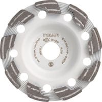 SPX abrazīvs dimanta slīpēšanas disks (saderīgs ar DGH 150) Izcilas veiktspējas dimanta slīpēšanas disks, kas paredzēts dimanta slīpēšanas instrumentam DG/DGH 150 – nenogatavināta un abrazīva betona slīpēšanai