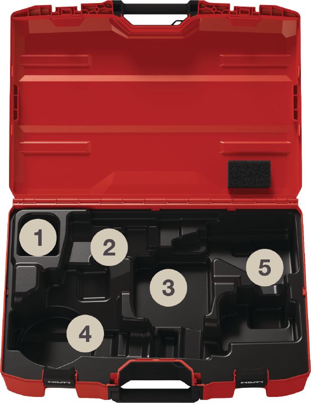 Case 3-tools (L) SF/SI+TE+SR/AG tukšs 