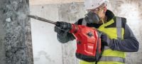 Perforators TE 70-ATC/AVR Īpaši jaudīgs un lielai slodzei paredzēts perforators SDS Max (TE-Y) urbšanas un kalšanas darbiem betonā Pielietojumi 4