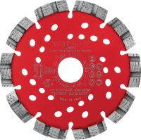 SPX-SL dimanta disks mūrim Izcils dimanta disks ar tehnoloģiju Equidist optimālam kanālfrēzēšanas sniegumam mūrī