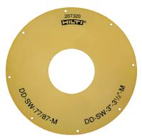 DD-SW-M blīvējoša paplāksne Ūdens savācēja iekārtas DD-WC-SM blīve, paredzēta kroņurbjiem, kuru diametrs ir no 24 mm (15/16) līdz 162 mm (6 3/8)