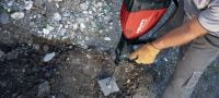 TP-STP Universāla blietēšanas rīka galva pamatmateriāla presēšanai, izmantojot savienojumu SDS Max (TE-Y) un kātu TE-S Pielietojumi 1