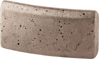 P-U dimanta segments abrazīvam materiālam Standarta dimanta segments, kas paredzēts kroņurbšanai visa veida betonā, izmantojot jebkādus instrumentus