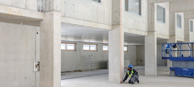 Lāzera tālmērs PD-S Viegli lietojams lāzera tālmērs attāluma un laukuma mērījumiem līdz pat 60 m attālumā Pielietojumi 1