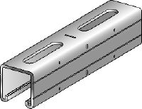 MQ-41/3 profils Cinkots, 41 mm augsts un 3 mm biezs statņa tipa kanāls vidējas slodzes konstrukcijām