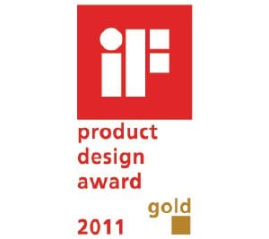                Šim izstrādājumam tika piešķirts “IF Design Award” apbalvojums “Gold” (Zelta).            