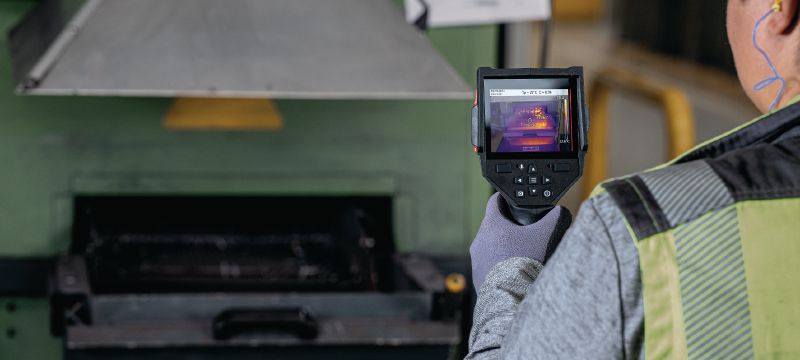 PT-C termiskā fotokamera Infrasarkano staru kamera termiskajai attēlveidošanai, elektrisko, mehānisko, cauruļvadu un HVAC lietojumu pārbaudei Pielietojumi 1