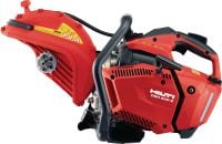 DSH 600-X spēka zāģis (300 mm) Kompakts benzīnzāģis (63 cc) ar augšpusē izvietotu rokturi un asmens bremzi – betona, mūra un metāla zāģēšanai līdz pat 120 mm dziļumā, izmantojot 300 mm griešanas diskus