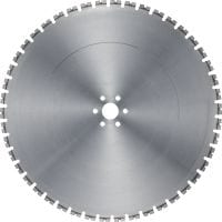 SPX MCS Equidist sienas zāģa asmens (60H: saderīgs ar Hilti un Husqvarna®) Izcils sienas zāģa asmens (15 kW), kas nodrošina ātru darbu un ilgu instrumenta darbmūžu, zāģējot dzelzsbetonu (60 H tapnis)