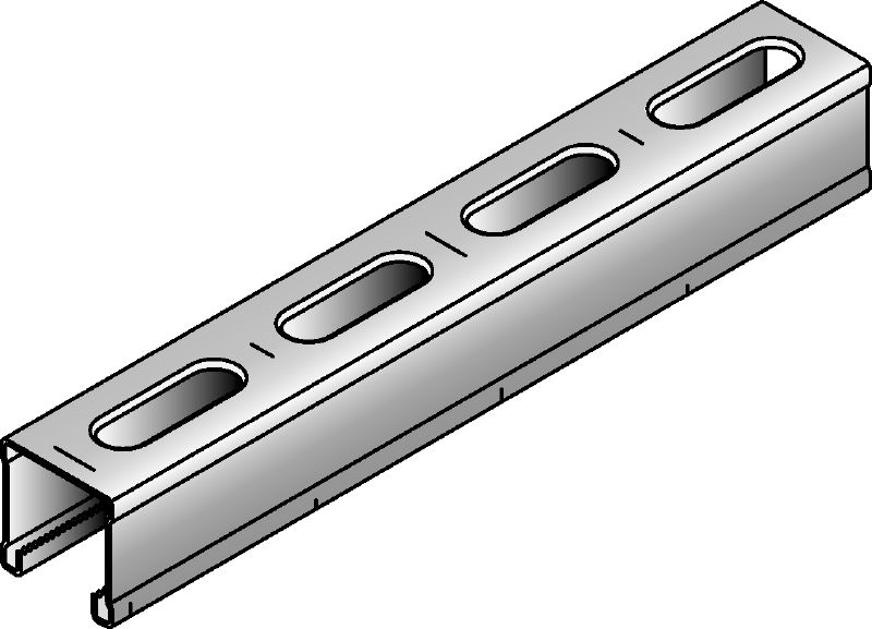 MM-C-30 profils Cinkots, 30 mm augsts MM statņa tipa profils mazas slodzes konstrukcijām