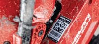 AI L2 un AI L5 Izturīgas pašlīmējošas svītrkoda etiķetes visa veida būviekārtu apzīmēšanai un pārraudzībai Pielietojumi 2