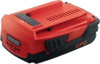 B22 2.6 22V akumulators Kompakts 22 V 2,6 Ah litija jonu akumulators