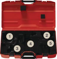 Case 3-tools (XL)SF/SI+TE+SR/SJ/AG tukšs 