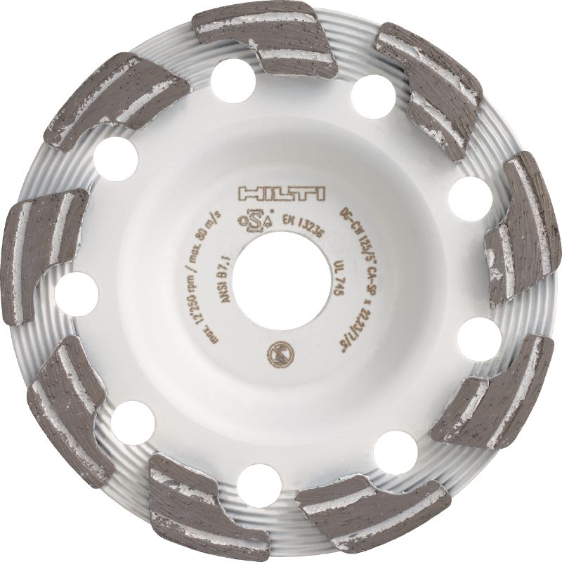 SPX abrazīvs dimanta slīpēšanas disks (saderīgs ar DGH 150) Izcilas veiktspējas dimanta slīpēšanas disks, kas paredzēts dimanta slīpēšanas instrumentam DG/DGH 150 – nenogatavināta un abrazīva betona slīpēšanai