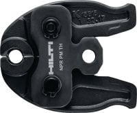 Cauruļu ietverspailes NPR PM TH Preses spīles TH profila presēšanas veidgabaliem līdz 40 mm. Savietojamas ar Hilti NPR 19-A cauruļu presēšanas instrumentu
