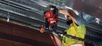 Akumulatora perforators TE 4-22 Kompaktais SDS Plus akumulatora perforators nodrošina labāko snieguma un svara attiecību urbšanai virs galvas (Nuron akumulatoru platforma) Pielietojumi 3