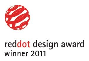                Šim izstrādājumam tika piešķirts “Red Dot Design Award” apbalvojums.            