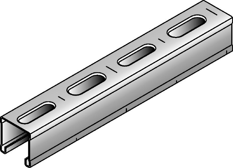 MM-C-30 profils Cinkots, 30 mm augsts MM statņa tipa profils mazas slodzes konstrukcijām