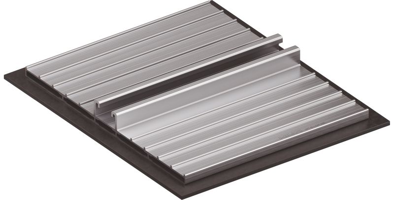 Slodzes sadalīšanas plāksne MT-B-LDP ME Vidēja lieluma slodzes sadalīšanas plāksne ventilācijas cauruļvadu un ventilācijas iekārtu uzstādīšanai uz plakana jumta