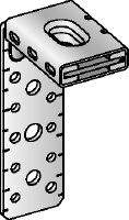 MVA-LC ventilācijas cauruļu balsts Cinkots ventilācijas kanāla kronšteins ventilācijas kanālu nostiprināšanai vai iekāršanai pie griestiem