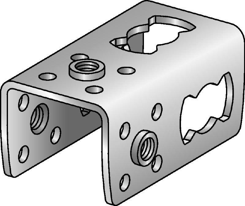MQ3D-F Karsti cinkoti (HDG) elementi trīsdimensiju konstrukciju montāžai objektā