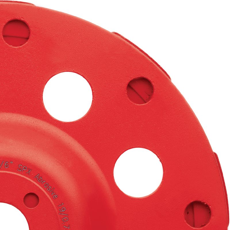 SPX abrazīvs dimanta slīpēšanas disks (saderīgs ar DGH 150) Izcilas veiktspējas dimanta slīpēšanas disks, kas paredzēts dimanta slīpēšanas instrumentam DG/DGH 150 – nenogatavināta un abrazīva betona slīpēšanai
