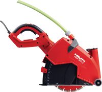 DCH 300-X elektriskais griezējs Manuāla elektriskā slapjās un sausās dimanta griešanas iekārta — izmantojot 305 mm asmeni, griešanas dziļums ir līdz pat 120 mm