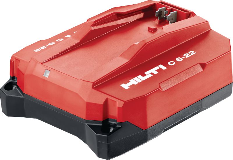 C 6-22 Nuron ātrais lādētājs Ātrdarbīgs lādētājs visiem Hilti Nuron akumulatoriem
