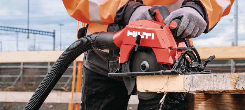 Akumulatora ripzāģis SC 30WR-A22 Akumulatora ripzāģis ar jau uzstādītu 190 mm | 7-1/4” asmeni kokmateriāla un koka paneļu precīzai zāģēšanai līdz 70 mm│2-3/4 dziļumā (Nuron akumulatora platforma) Pielietojumi 1