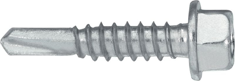 S-MD 01 LSS pašurbjošas metāla skrūves Pašurbjoša skrūve (no nerūsējošā tērauda A4) bez paplāksnes plāna līdz vidēji bieza metāla (līdz 4 mm) stiprināšanai pie metāla