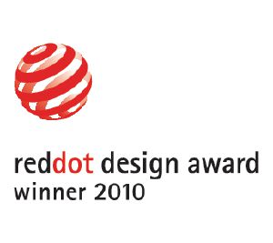                Šim izstrādājumam tika piešķirts “Red Dot Design Award” apbalvojums.            