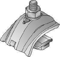 MQT-U Cinkota siju spaile MQ/HS profilu atklātās daļas vai aizmugures tiešai stiprināšanai pie tērauda sijām