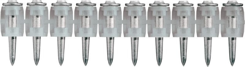 Betona naglas (lentē) X-GHP MX Augstas kvalitātes naglas lentā pneimatiskajai naglu pistolei GX 120, veicot iestrādi betonā un citos pamatmateriālos